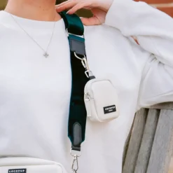 Cocopup Bag Straps-Velvet Bag Strap - Forest Green