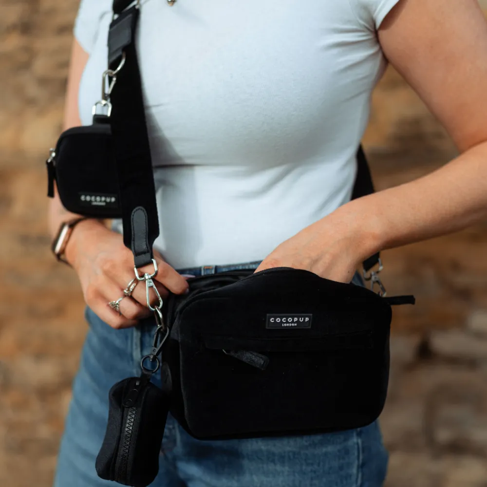 Cocopup Bag Straps-Velvet Bag Strap - Noir